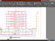 Denah dan Gambar CAD High Building Apartment_SJA-D-200