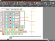 Denah dan Gambar CAD High Building Apartment_SJA-D-320