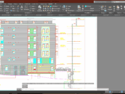 Denah dan Gambar CAD High Building Apartment_SJA-D-330