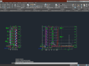 Denah dan Gambar CAD High Building Hotel_Section