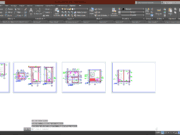 Denah dan Gambar CAD High Building Hotel_Toilet Detail