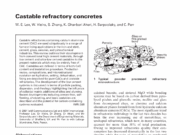 Castable Refractory Concretes