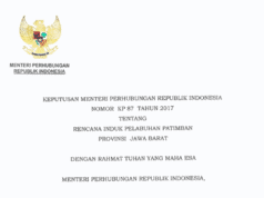 KEPUTUSAN MENTERI PERHUBUNGAN REPUBLIK INDONESIA NOMOR KP 87 TAHUN 2017 TENTANG RENCANA INDUK PELABUHAN PATIMBAN PROVINSI JAWA BARAT