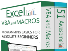 EXCEL VBA AND MACROS – PROGRAMMING BASICS FOR BEGINNERS