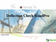 Deflection Check StaadPro