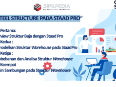 BASIC STEEL STRUCTURE PADA STAAD PRO