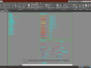 Denah dan Gambar CAD High Building Mall_A0001