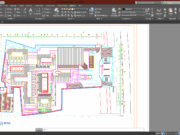 Denah dan Gambar CAD High Building Hotel A1-000