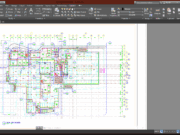Denah dan Gambar CAD High Building Hotel A1-001