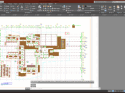 Denah dan Gambar CAD High Building Hotel A1-016