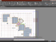 Denah dan Gambar CAD High Building Mall_A1104