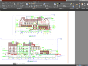 Denah dan Gambar CAD High Building Hotel_Tampak dan Potongan A2-001