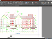 Denah dan Gambar CAD High Building Hotel_Tampak dan Potongan A2-104b