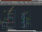 Denah dan Gambar CAD High Building Hotel_Tampak dan Potongan A3-206