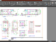 Denah dan Gambar CAD High Building Hotel A0-000