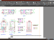 Denah dan Gambar CAD High Building Hotel_Type Kamar A3-312