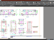 Denah dan Gambar CAD High Building Hotel_Type Kamar A3-314