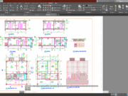 Denah dan Gambar CAD High Building Hotel_Type Kamar A3-316