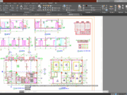 Denah dan Gambar CAD High Building Hotel_Type Kamar A3-318