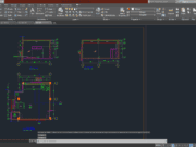 Denah dan Gambar CAD High Building Hotel_Toilet A6-109