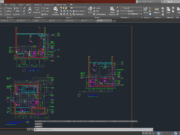 Denah dan Gambar CAD High Building Hotel_Toilet A6-116
