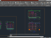 Denah dan Gambar CAD High Building Hotel_Toilet A6-120-121