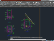 Denah dan Gambar CAD High Building Hotel_Toilet A6-141