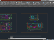 Denah dan Gambar CAD High Building Hotel_Toilet A6-151-152