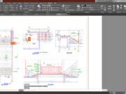 Denah dan Gambar CAD High Building Hotel_Tangga A7-209