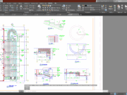 Denah dan Gambar CAD High Building Hotel_Tangga A7-211