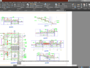 Denah dan Gambar CAD High Building Hotel_Tangga A7-212