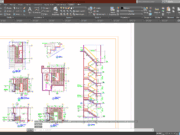 Denah dan Gambar CAD High Building Hotel_Tangga A7-216