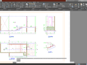 Denah dan Gambar CAD High Building Hotel_Tangga A7-218