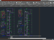 Denah dan Gambar CAD High Building Hotel_Tangga A7-301