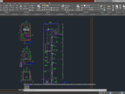 Denah dan Gambar CAD High Building Hotel_Tangga A7-302