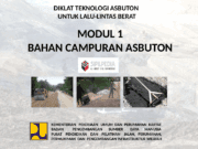 MODUL 1 BAHAN CAMPURAN ASBUTON