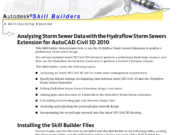 Skill Builder Storm Sewers Civil 3D