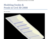 Modeling Swales & Ponds in Civil 3D