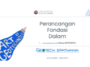 Perancangan Fondasi Dalam