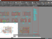 Denah dan Gambar CAD High Building MALL_A-5401