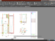 Denah dan Gambar CAD High Building Mall_A2201