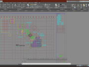 Denah dan Gambar CAD High Building Mall_A3103