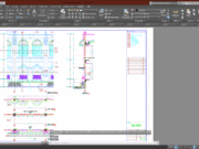 Denah dan Gambar CAD High Building Mall_A4103