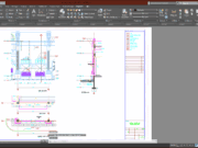 Denah dan Gambar CAD High Building Mall_A4104