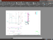 Denah dan Gambar CAD High Building Mall_A4105