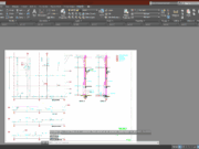 Denah dan Gambar CAD High Building Mall_A4106