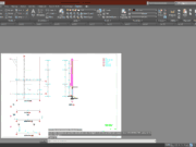 Denah dan Gambar CAD High Building Mall_A4107