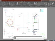 Denah dan Gambar CAD High Building Mall_A4201