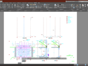 Denah dan Gambar CAD High Building Mall_A4303
