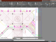 Denah dan Gambar CAD High Building Mall_A5102